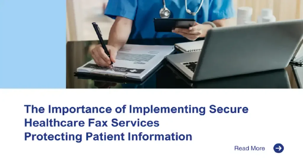 secure healthcare fax services