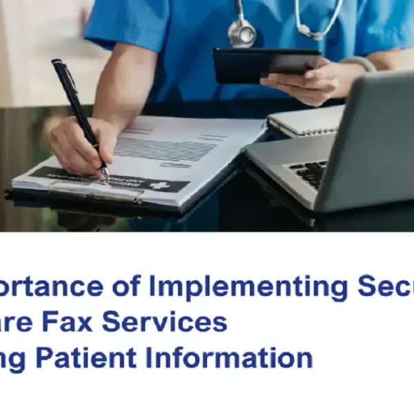 secure healthcare fax services